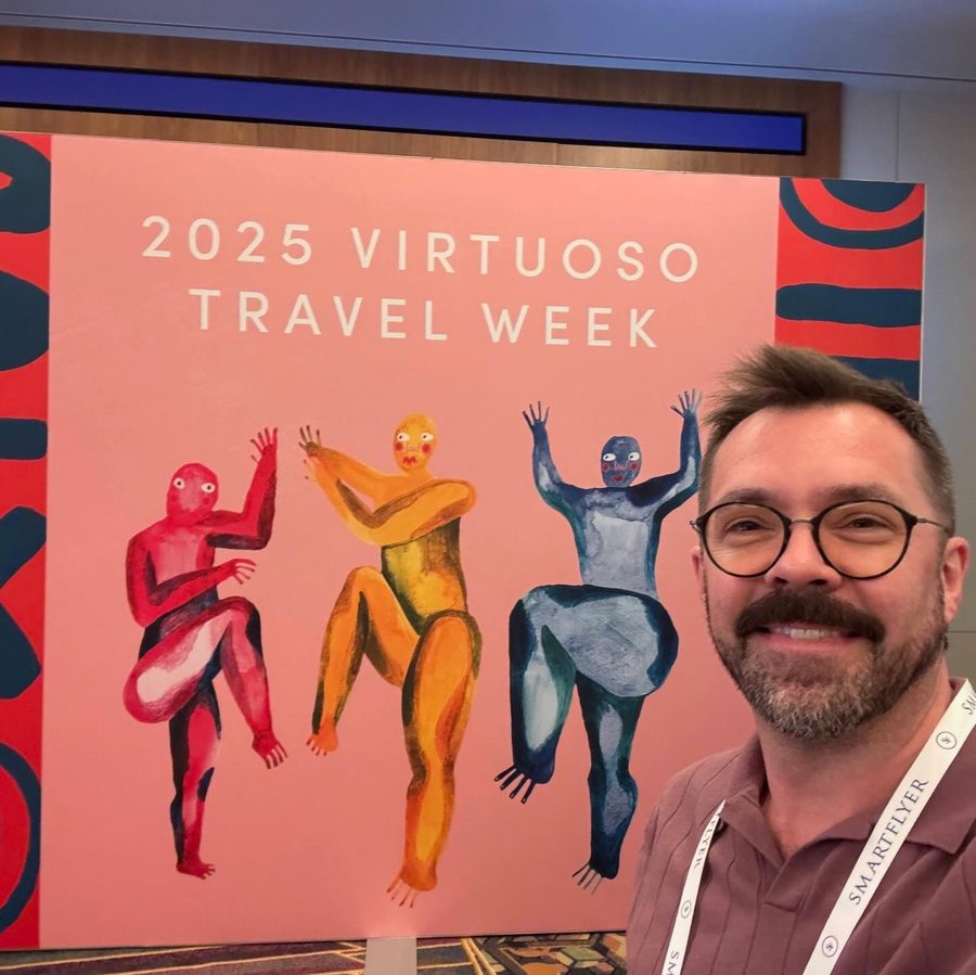 Joe Woolley at Virtuoso Travel Week